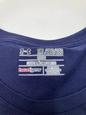 UNDER ARMOUR/アンダーアーマー/Tシャツ/カットソー/トップス/ネイビー/2XL
