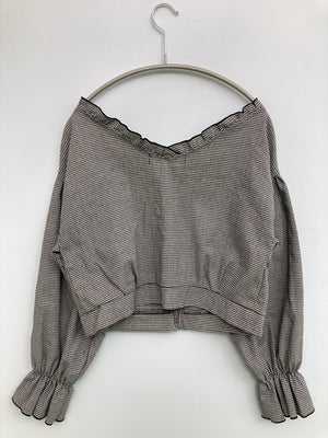 Emsexcite/エムズエキサイト/カーディガン/ボレロ/トップス/ブラック/M