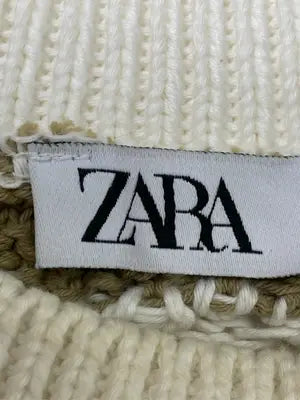 ZARA/ザラ/ベスト/トップス/ホワイト/USA M