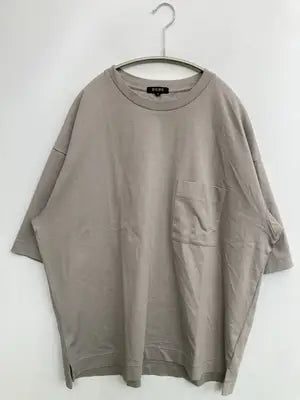 PLST/プラステ/Tシャツ/カットソー/トップス/グレー/XL