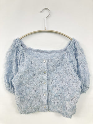 ems/エムズエキサイト/シャツ/ブラウス/トップス/スカイブルー/F