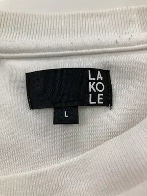 LAKOLE/ラコレ/Tシャツ/カットソー/トップス/ホワイト/L