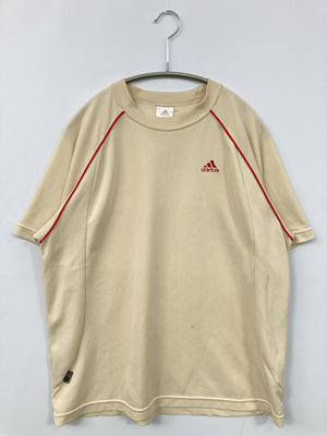 adidas/アディダス/Tシャツ/カットソー/トップス/ベージュ