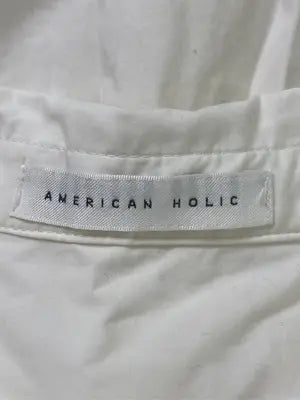 AMERICAN HOLIC/アメリカンホリック/シャツ/ブラウス/トップス/ホワイト/F