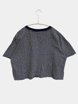UNIQLO/ユニクロ/Tシャツ/カットソー/トップス/ネイビー/L
