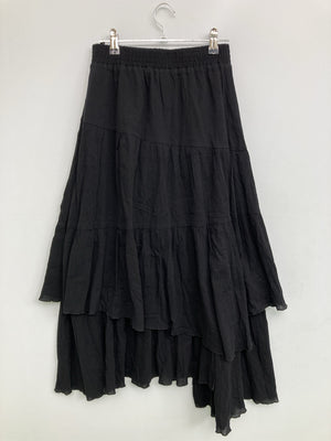 RODEO CROWNS/ロデオクラウンズ/ロングスカート/スカート/ブラック/FREE