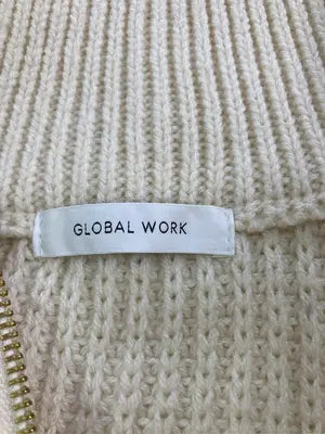 GLOBAL WORK/グローバルワーク/ニット/セーター/トップス/アイボリー/F
