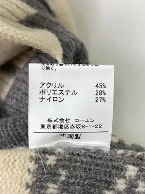 coen/コーエン/カーディガン/ボレロ/トップス/アイボリー/FREE