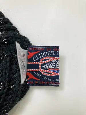 CLIPPER CASUALS/ニットキャップ/ビーニー/帽子/ブラック
