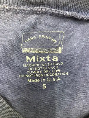 Mixta/Tシャツ/カットソー/トップス/ネイビー/S