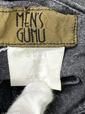 MEN'S GUMU/デニムパンツ/パンツ/ブラック/M