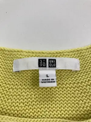 UNIQLO/ユニクロ/Tシャツ/カットソー/トップス/イエロー/L