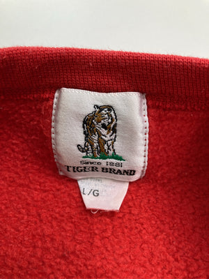 TIGER BRAND/スウェット/トップス/レッド/L