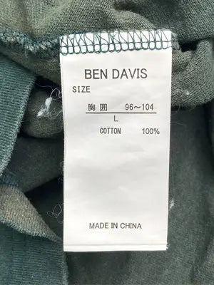 BEN DAVIS/ベンデイビス/Tシャツ/カットソー/トップス/グリーン/L