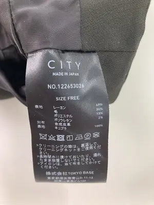 CITY/シティ/ベスト/トップス/ブラック/FREE