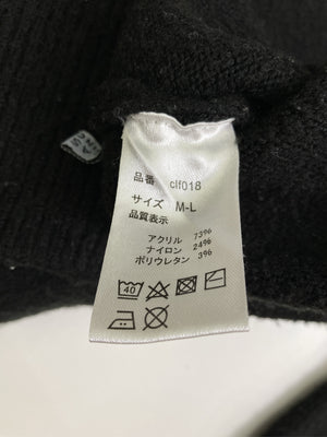 CLASSICAL ELF/クラシカルエルフ/ニット/セーター/トップス/ブラック/M-L