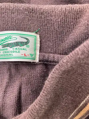 Crocodile/クロコダイル/ポロシャツ/トップス/ブラウン/L