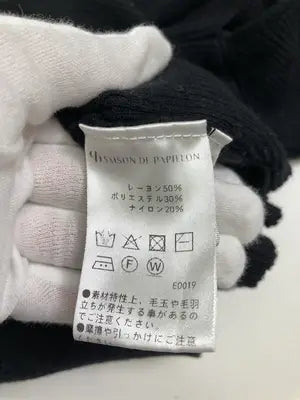 SAISON DE PAPILLON/セゾンドゥパピヨン/ニット/セーター/トップス/ブラック/M