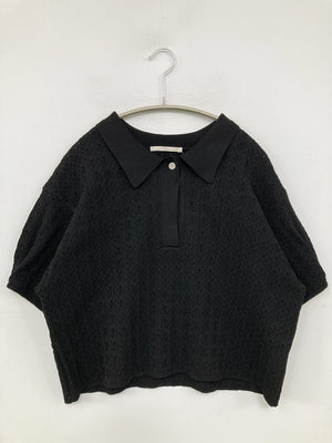 RETRO GIRL/レトロガール/ニット/セーター/トップス/ブラック/F