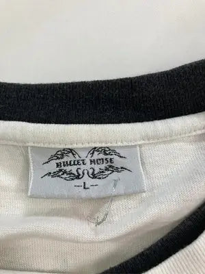 Bullet Noise/Tシャツ/カットソー/トップス/ホワイト/L
