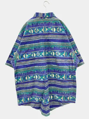 OBJECTS/シャツ/ブラウス/トップス/ブルー/XL