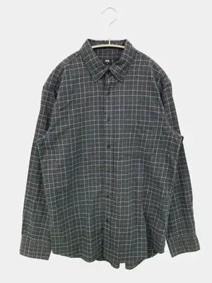 UNIQLO/ユニクロ/シャツ/ブラウス/トップス/グレー/M