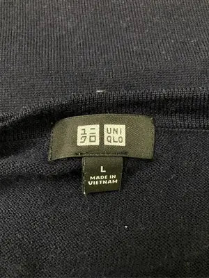 UNIQLO/ユニクロ/ニット/セーター/トップス/ネイビー/L