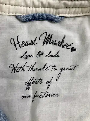 HEART MARKET/ハートマーケット/シャツワンピース/ワンピース/ドレス/ブルー/M