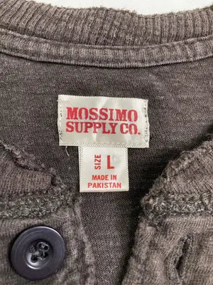 MOSSIMO/モッシモ/Tシャツ/カットソー/トップス/ブラウン/L
