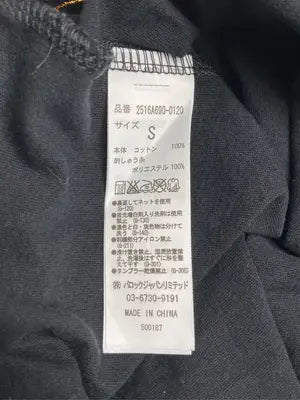 STOOGE&CO/Tシャツ/カットソー/トップス/ブラック/S