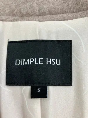 DIMPLE HSU/チェスターコート/ジャケット/アウター/ベージュ/S
