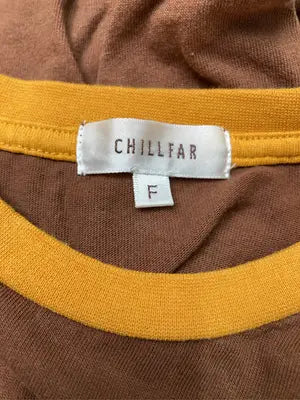 CHILLFAR/チルファー/Tシャツ/カットソー/トップス/ブラウン/F