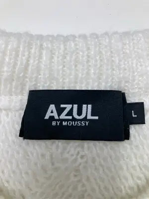 AZUL by MOUSSY/アズールバイマウジー/ニット/セーター/トップス/ホワイト/L