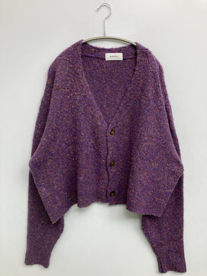 WHIMSIC/ウィムジック/カーディガン/ボレロ/トップス/パープル