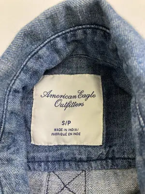 AMERICAN EAGLE/アメリカンイーグル/シャツ/ブラウス/トップス/ブルー/S/P