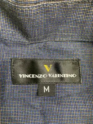 VINCENZO VALENTINO/シャツ/ブラウス/トップス/ネイビー/M