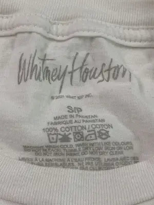Whitney Houston/Tシャツ/カットソー/トップス/ホワイト/S/P