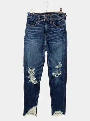 American Eagle Outfitters/アメリカンイーグルアウトフィッターズ/デニムパンツ/パンツ/ネイビー/EU 30