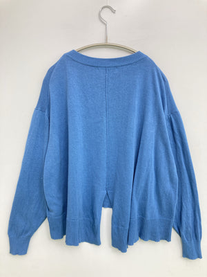 SEASON REASON/シーズンリーズン/ニット/セーター/トップス/ブルー/L