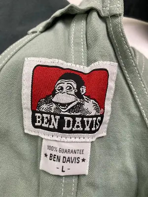 BEN DAVIS/ベンデイビス/サロペット/オーバーオール/オールインワン・サロペット/ライトグリーン/L