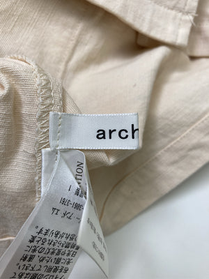 archives/アルシーヴ/シャツ/ブラウス/トップス/ベージュ/M