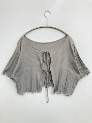 Heather/ヘザー/Tシャツ/カットソー/トップス/グレー/F