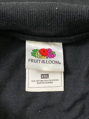 FRUIT OF THE LOOM/フルーツオブザルーム/ポロシャツ/トップス/ブラック/XXL