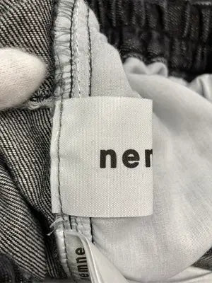 nemne/ネンネ/デニムパンツ/パンツ/ブラック/S