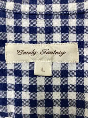 Candy Fantasy/キャンディファンタジー/シャツ/ブラウス/トップス/ネイビー/L