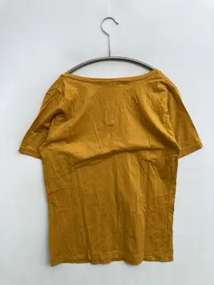 Tシャツ/カットソー/トップス/イエロー/M