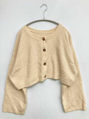 mysty woman/ミスティウーマン/カーディガン/ボレロ/トップス/アイボリー/F