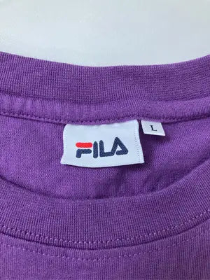 FILA/フィラ/Tシャツ/カットソー/トップス/パープル/L