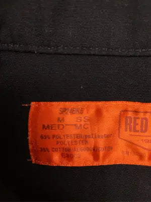 RED KAP/レッドキャップ/シャツ/ブラウス/トップス/ブラック/M-SS