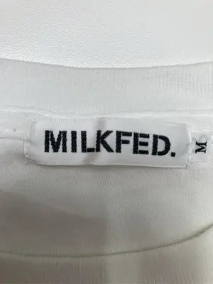 MILK FED./ミルクフェド/Tシャツ/カットソー/トップス/ホワイト/M